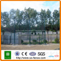 Anti-climb security steel fence